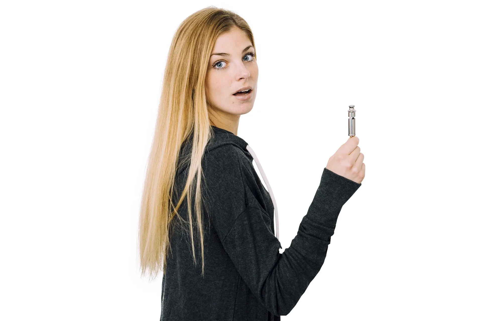 Signalpfeife aus Metall - 4