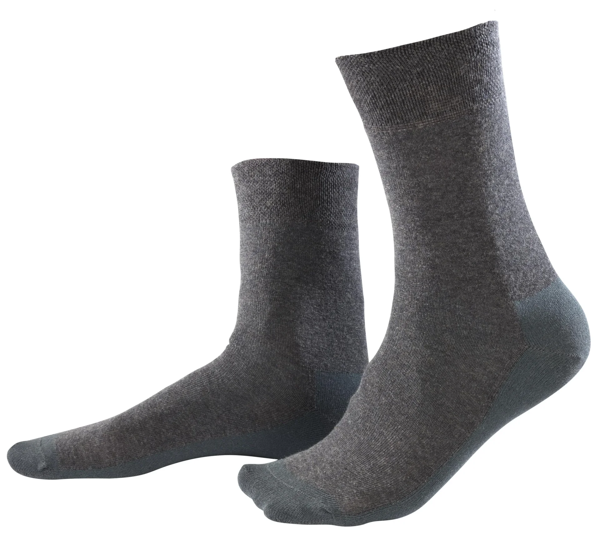 Klassik Socken 2er Pack, Farbe anthrazit,Gr.39/42 - 0