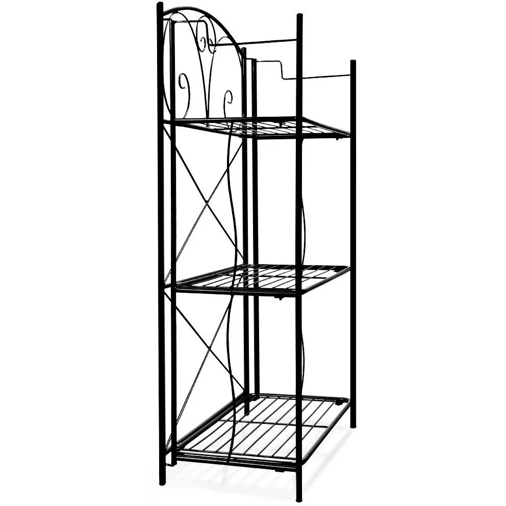 Eisenschrank, zusammenklappbar, 54x28x100cm, Schwarz - 1