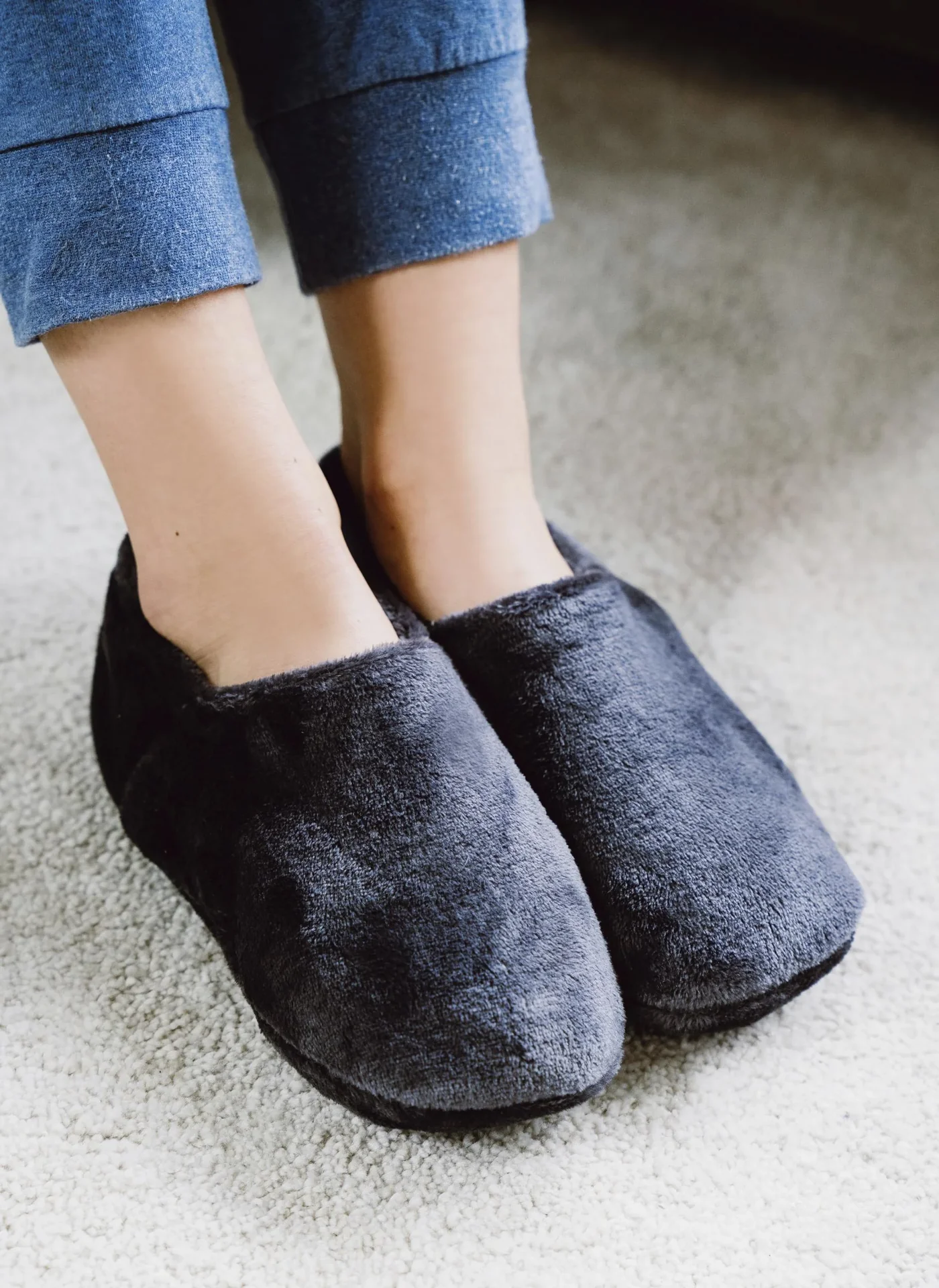 Mikrowellensocken, Farbe anthrazit, Gr.37/38 - 0
