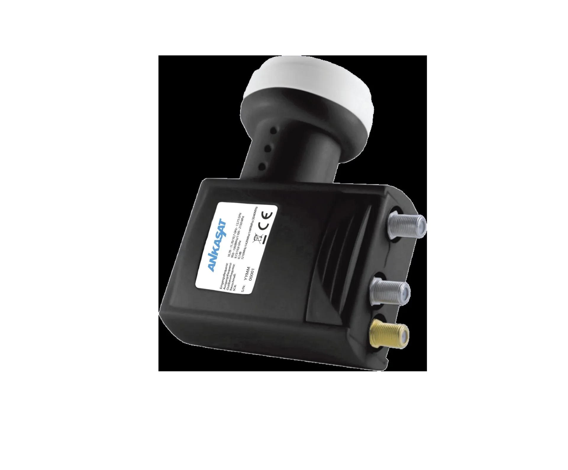 Einkabel LNB 4 x Unicable Receiver und 2 Standard Ausgänge, LTE Abschirmung - 6