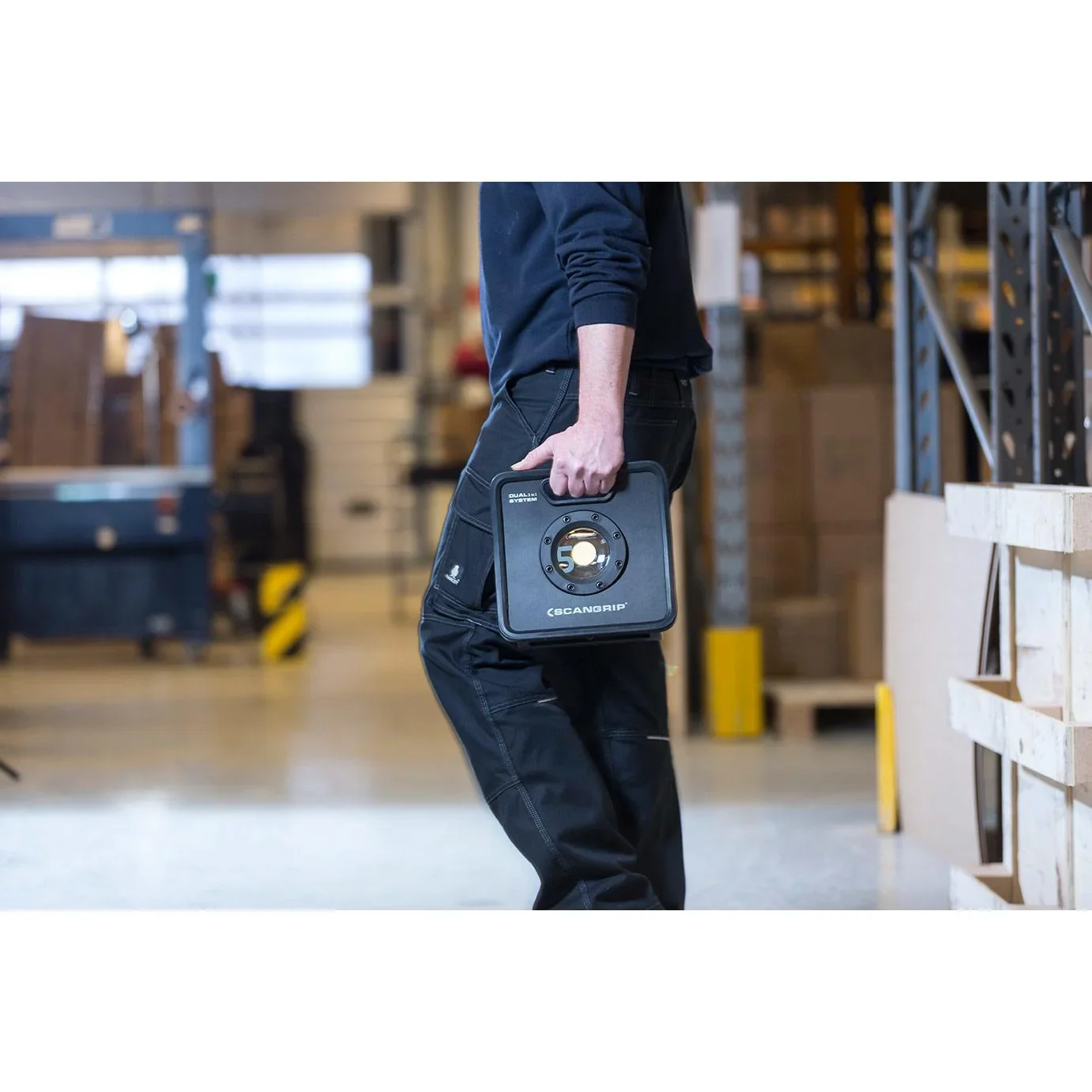 Dimmbare Bouwlamp Nova 5K C + R DS 5000lm - 6