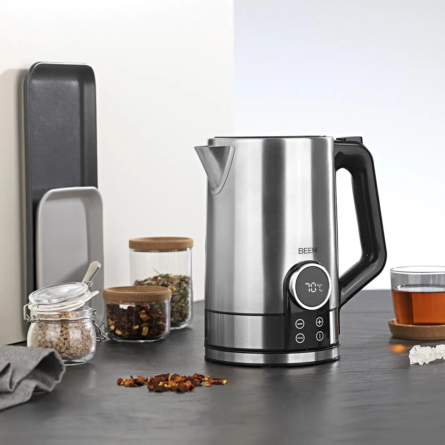 BEEM TEA-SWITCH Wasserkocher mit Temperatureinstellung & 1,7l Volumen - 5