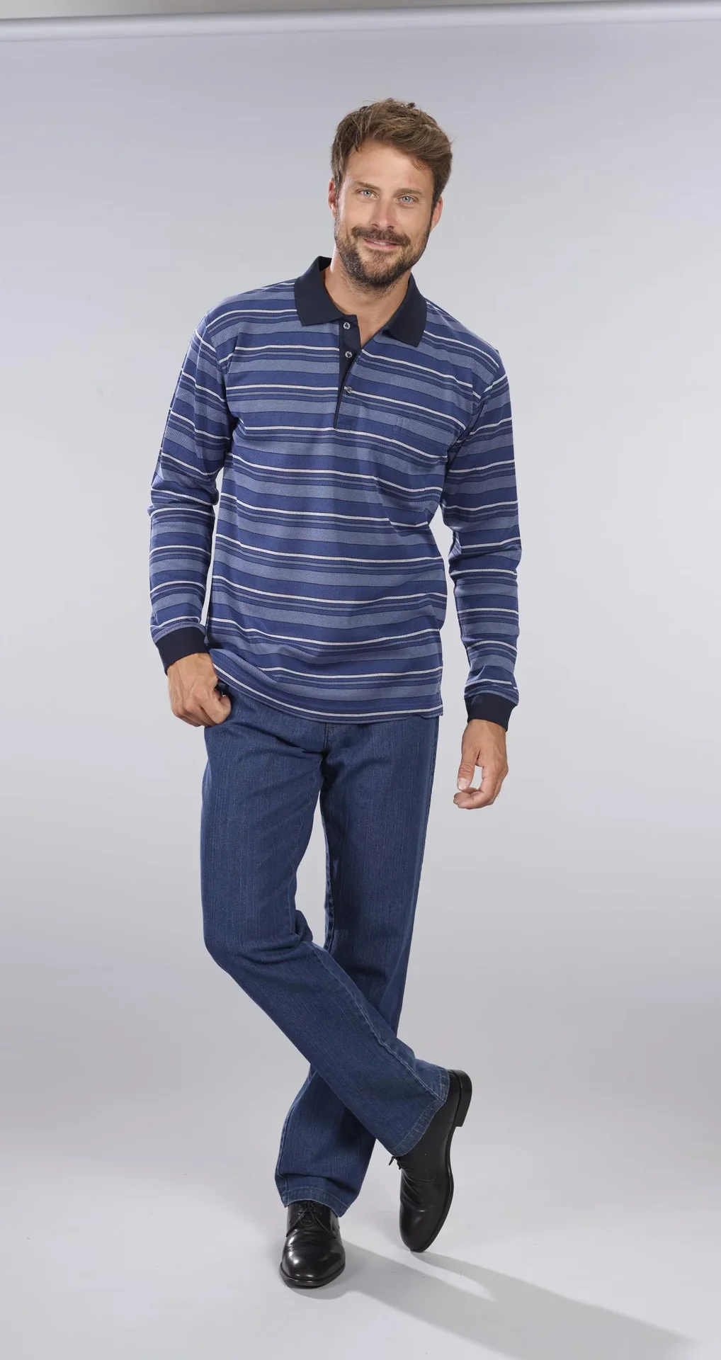 Komfortjeans, Farbe bluestone, Gr.48 - 1