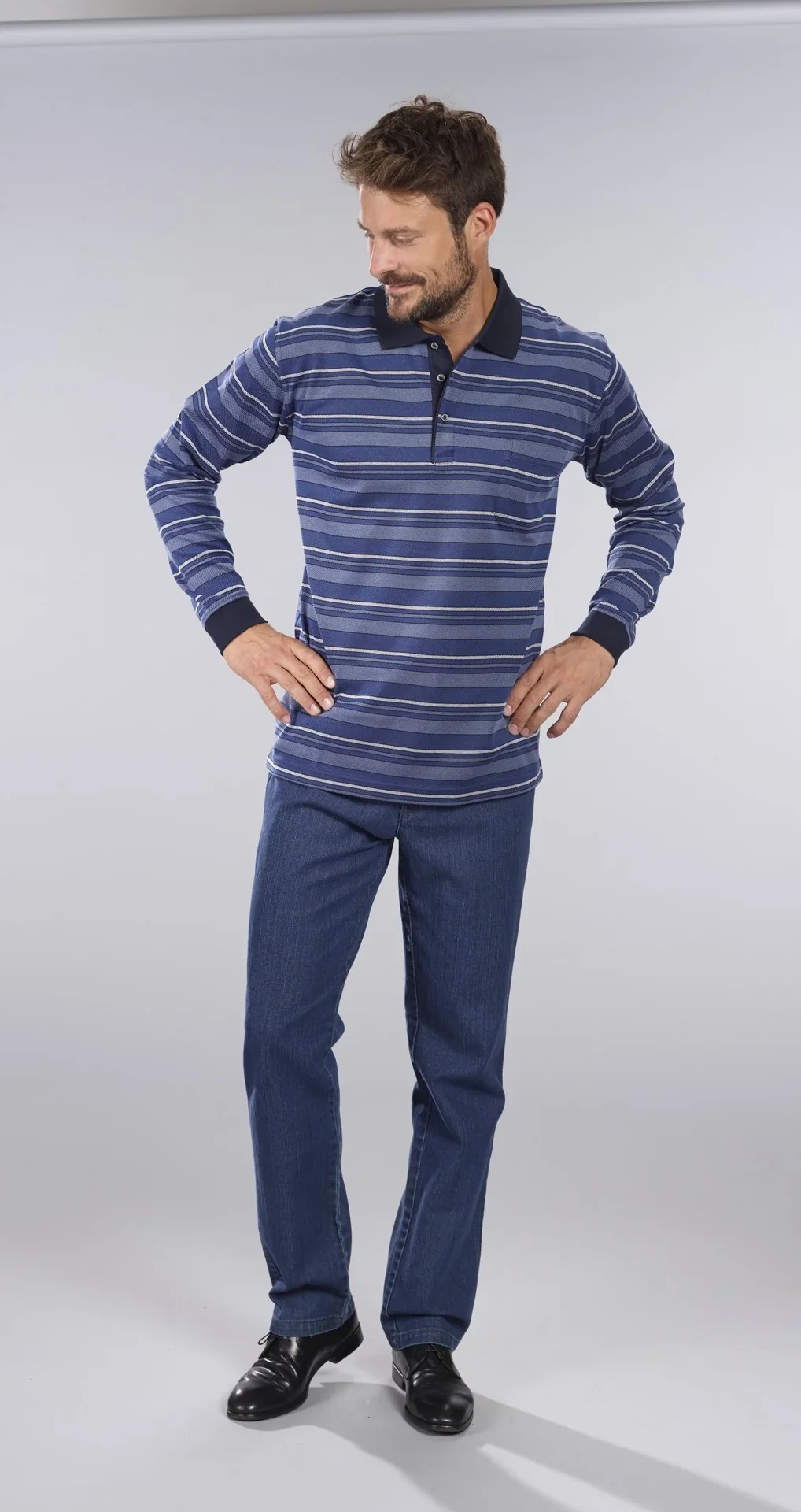 Komfortjeans, Farbe bluestone, Gr.48 - 2