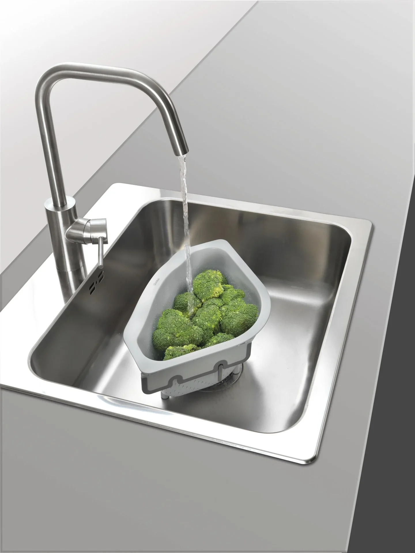 Kunststoff-Ecksieb Drain On - 4