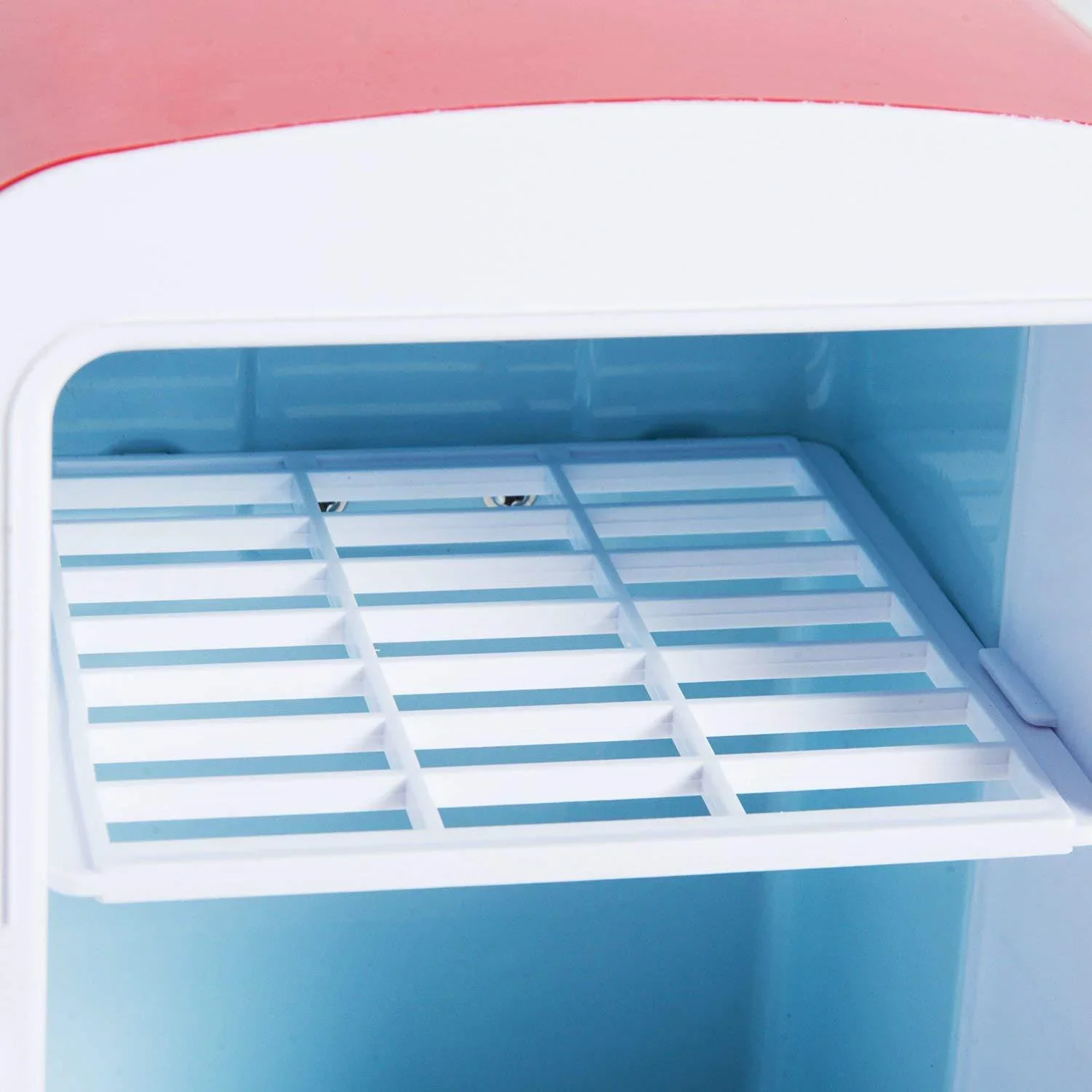 Mini Kühlschrank Wärmebox 4 Liter Rot L28 x B20 x H30cm - 2