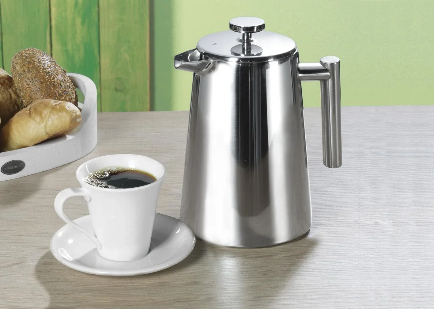 2in1 Thermo-Kaffeebereiter, 1 Liter - 0