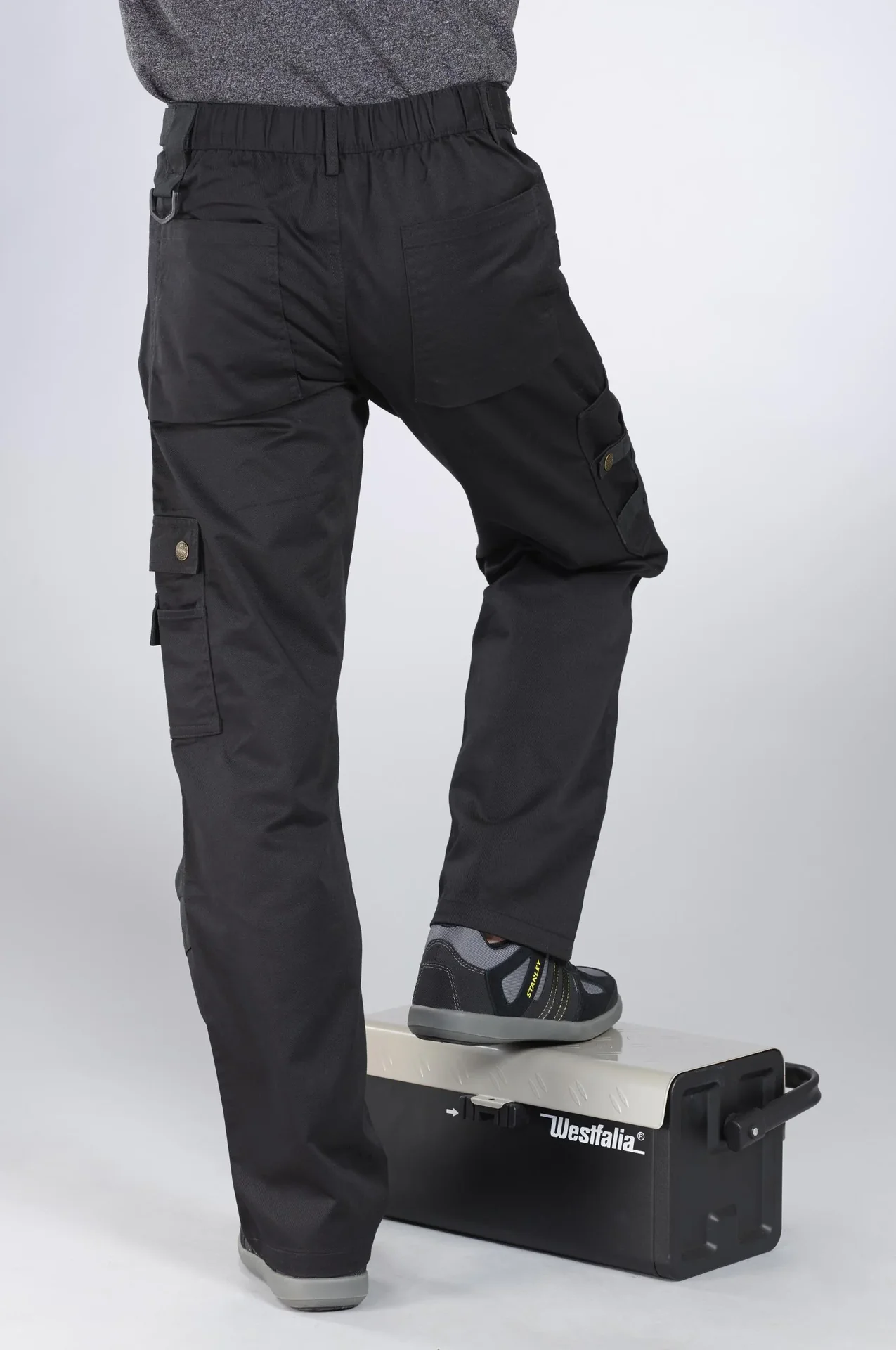 S1P Arbeitsschuh, Farbe schwarz/grau, Gr.41 - 1