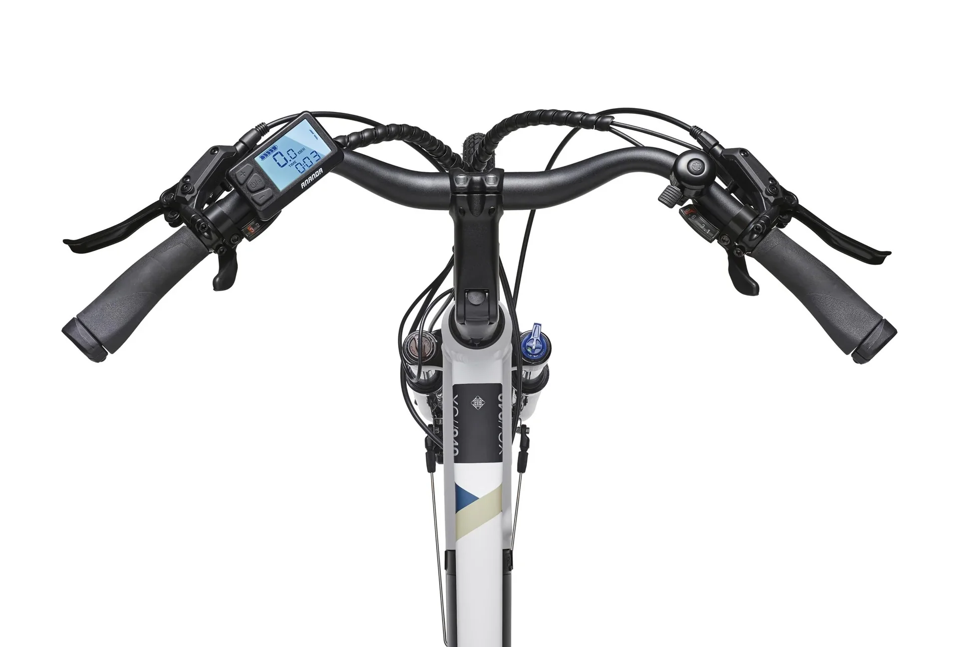 Damen Alu Trekking E-Bike, 28 Zoll, Rahmenhöhe 50 cm, 24-Gang Kettenschaltung, kreide, XC940 Expedition - 0