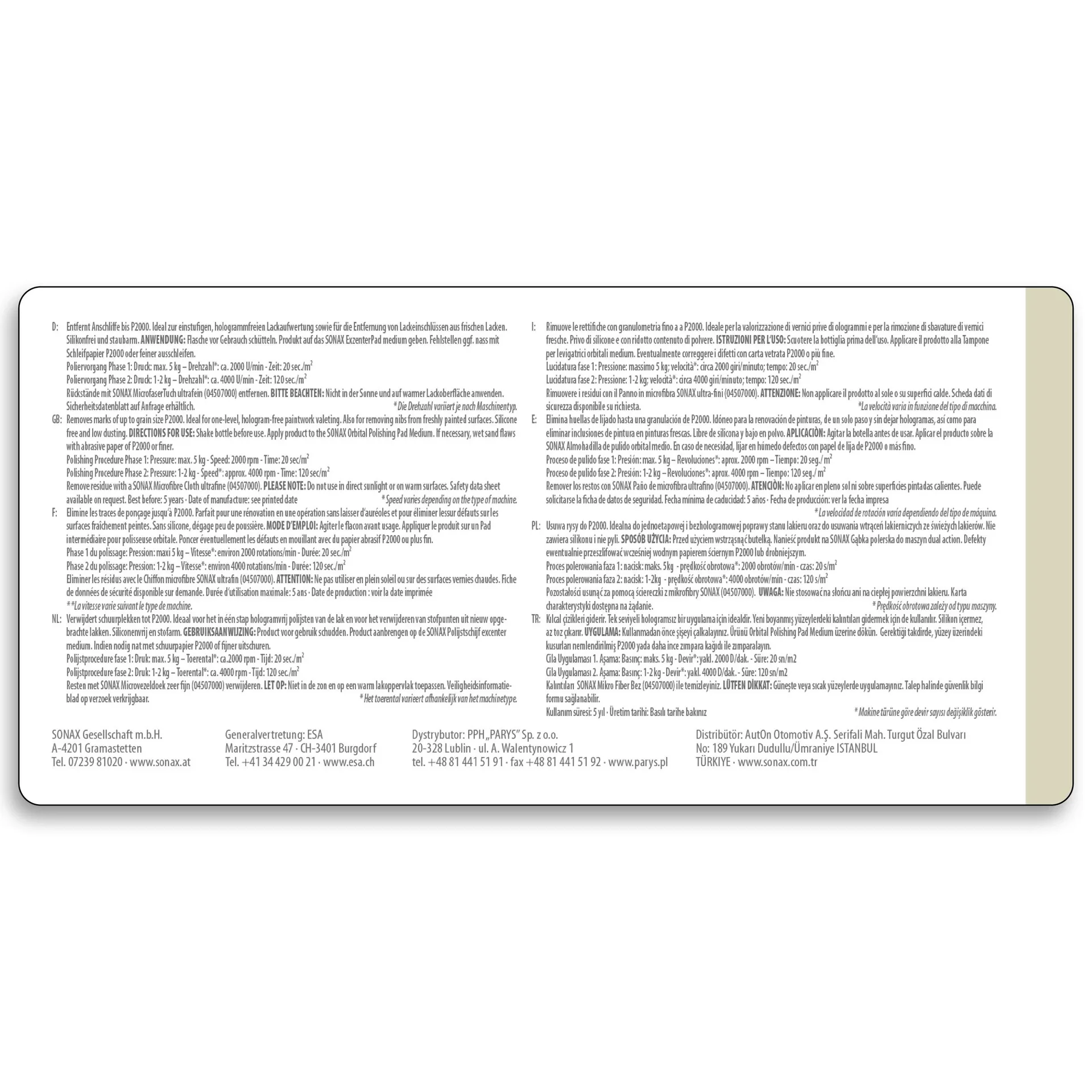 PROFILINE EX 04-06 250 ml - 5