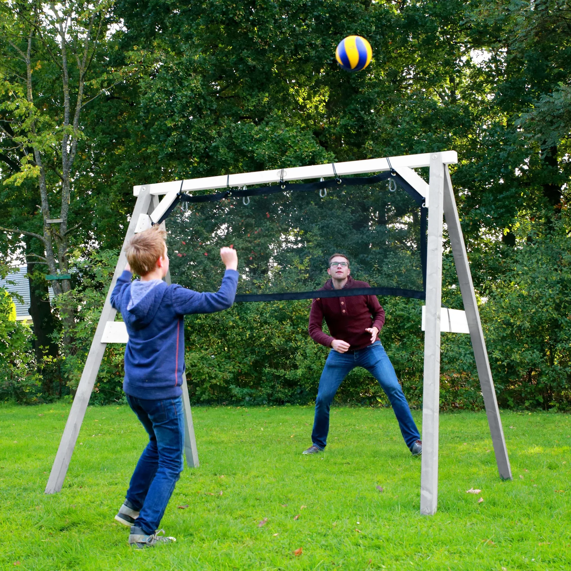 4-in-1 SportsFun Grau/weiß - 10