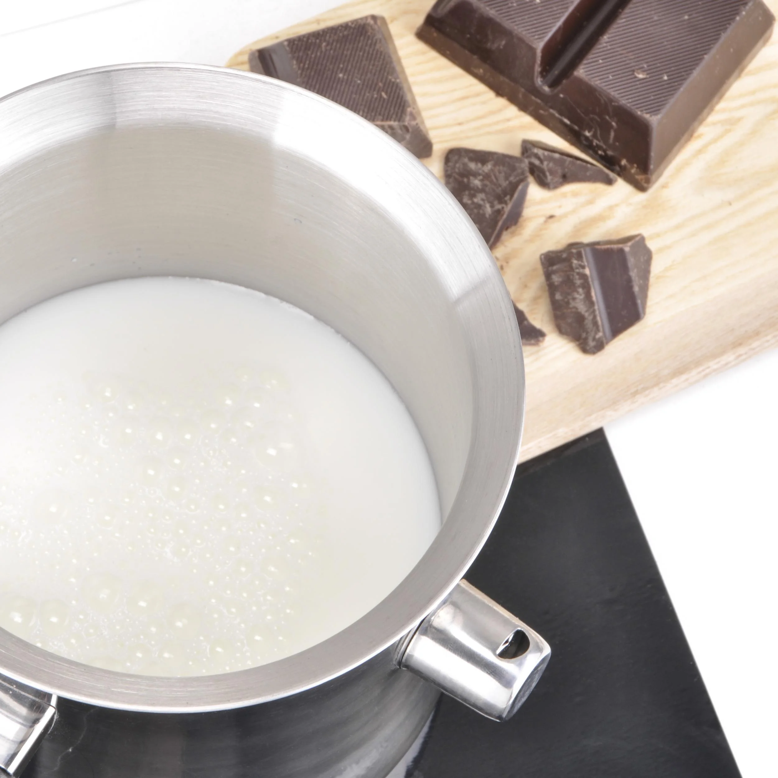 Milch- und Simmertopf 1,2 Liter, Edelstahl - 2