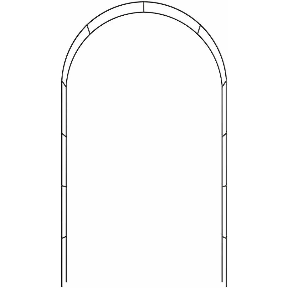 Rosenbogen schwarz 240x140x37cm - 2