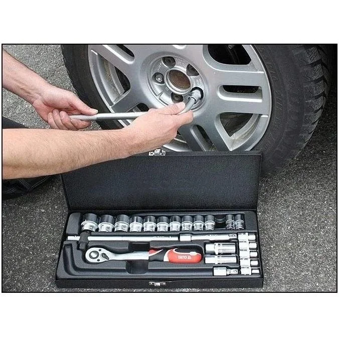 YATO Set von Sechskantschlüsseln und Zubehör - 25 Teile - 2