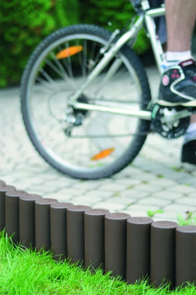 Beeteinfassung PALISADE, braun - 10 Stück - 2,7 m - 3
