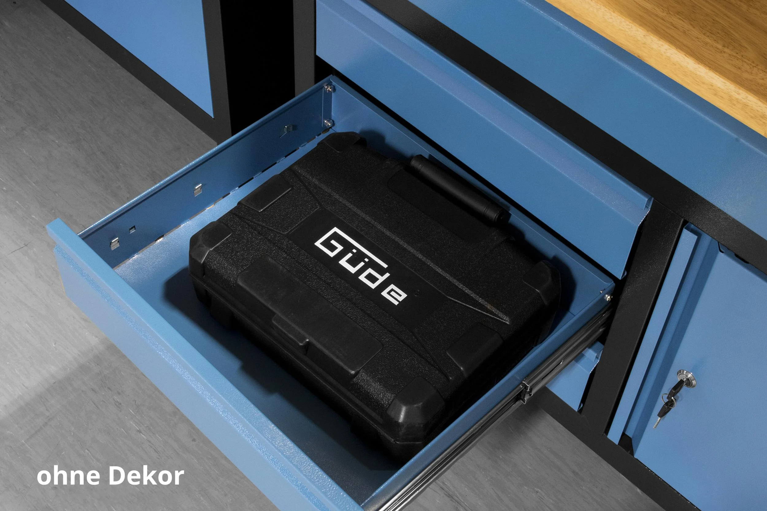 Werkbank GW 2/2 mit 2 Schubladen und 2 Türen - 4