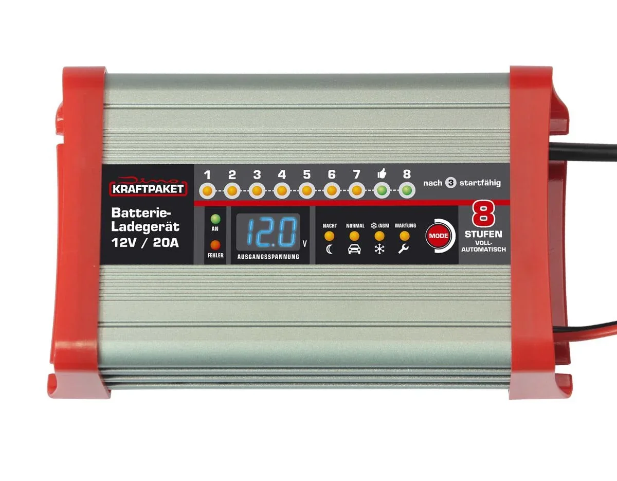 Batterieladegerät 12 Volt - 20 A - 1