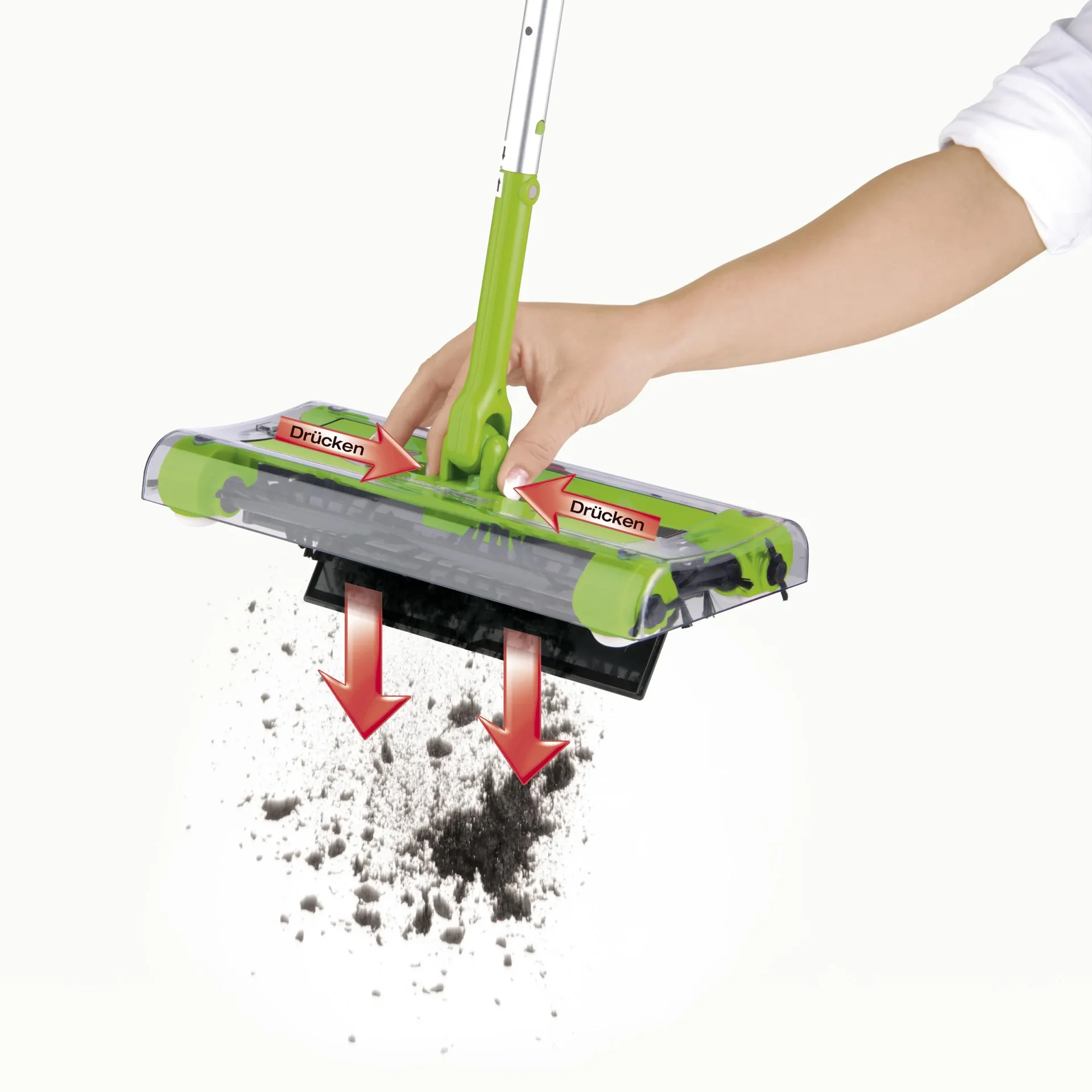 Akku-Besen Swivel Sweeper G2, 7,2 V limegreen - 0