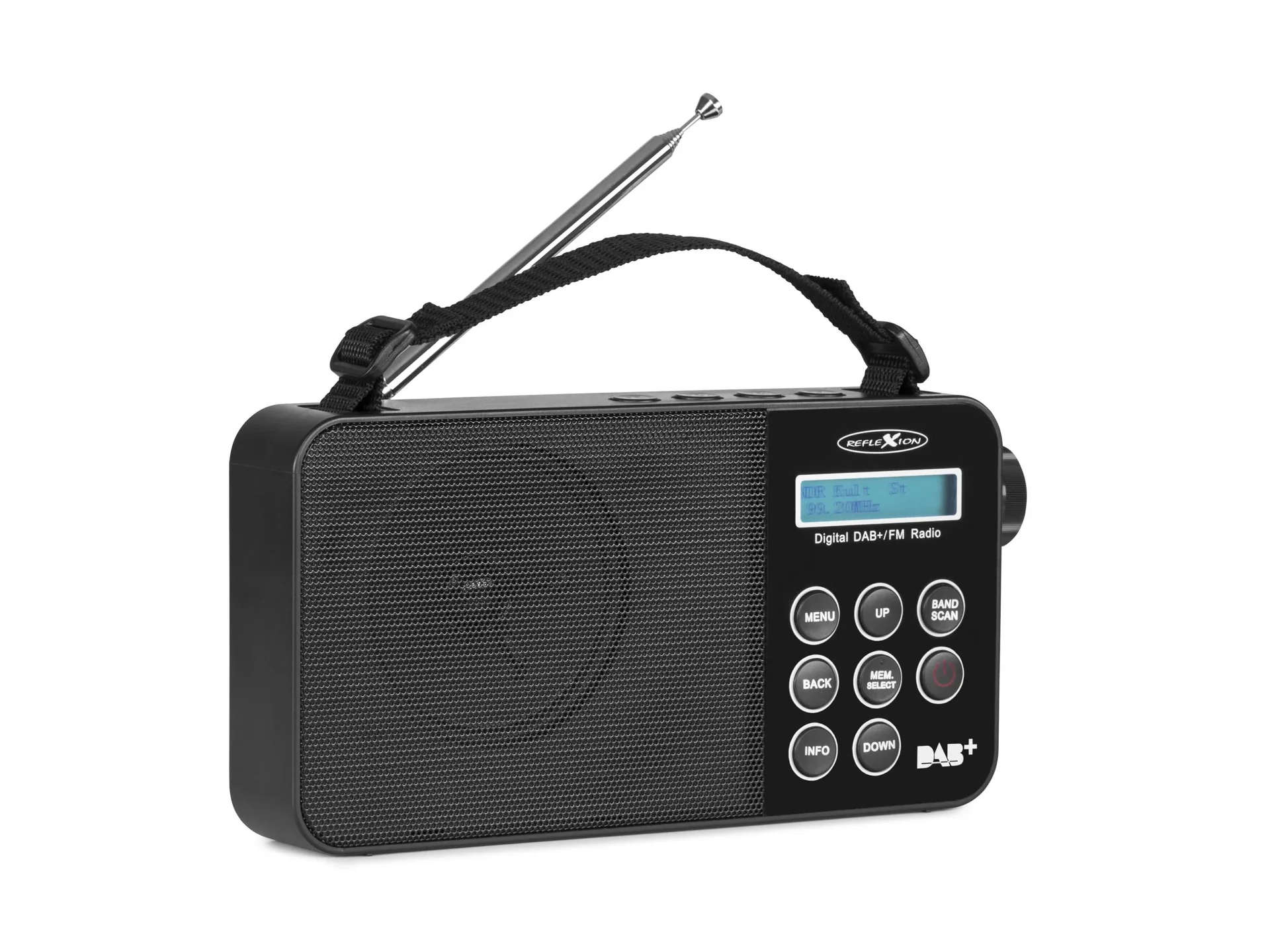 Portables Radio mit UKW und DAB+ Empfang - 0