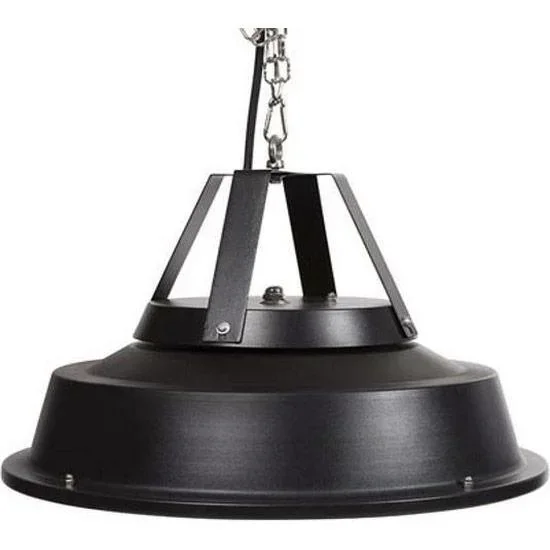 Terrasheater-Heizung hängend schwarz | Industrie | 1500W | Ø43 cm | 25M² - 3