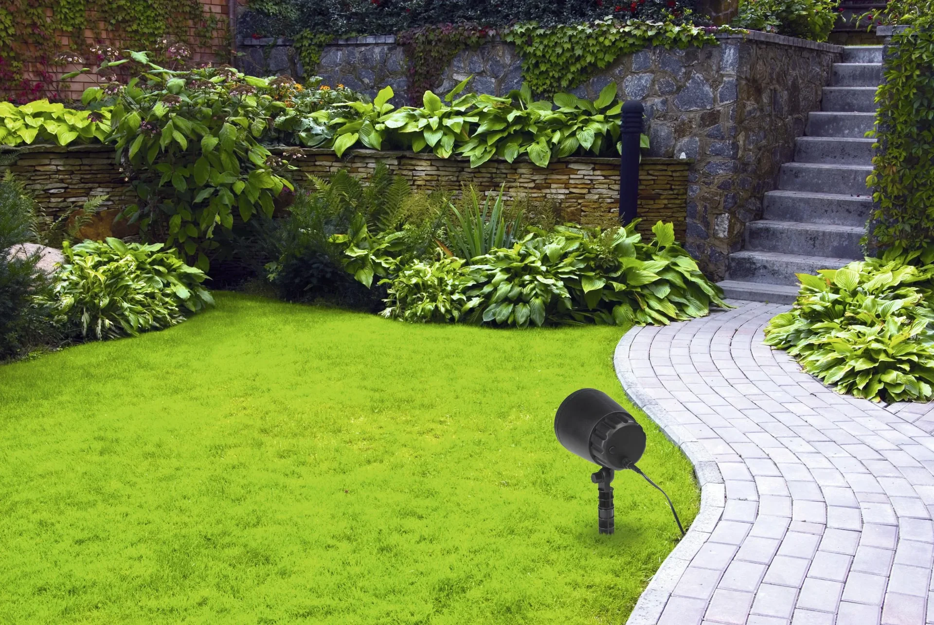 Laser-Strahler, outdoor-geeignet, illuminiert Flächen bis zu 300 m² - 7