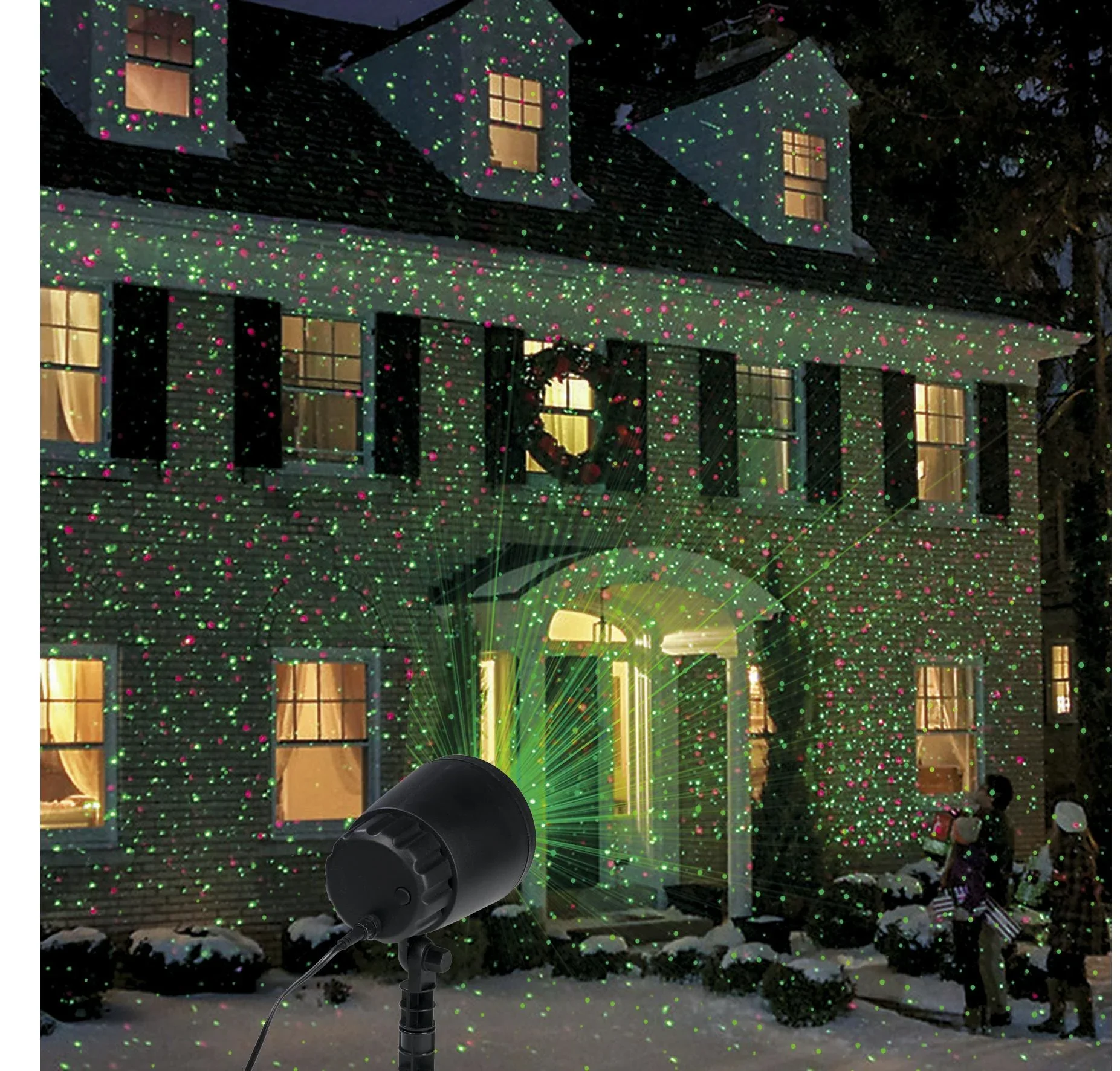 Laser-Strahler, outdoor-geeignet, illuminiert Flächen bis zu 300 m² - 9