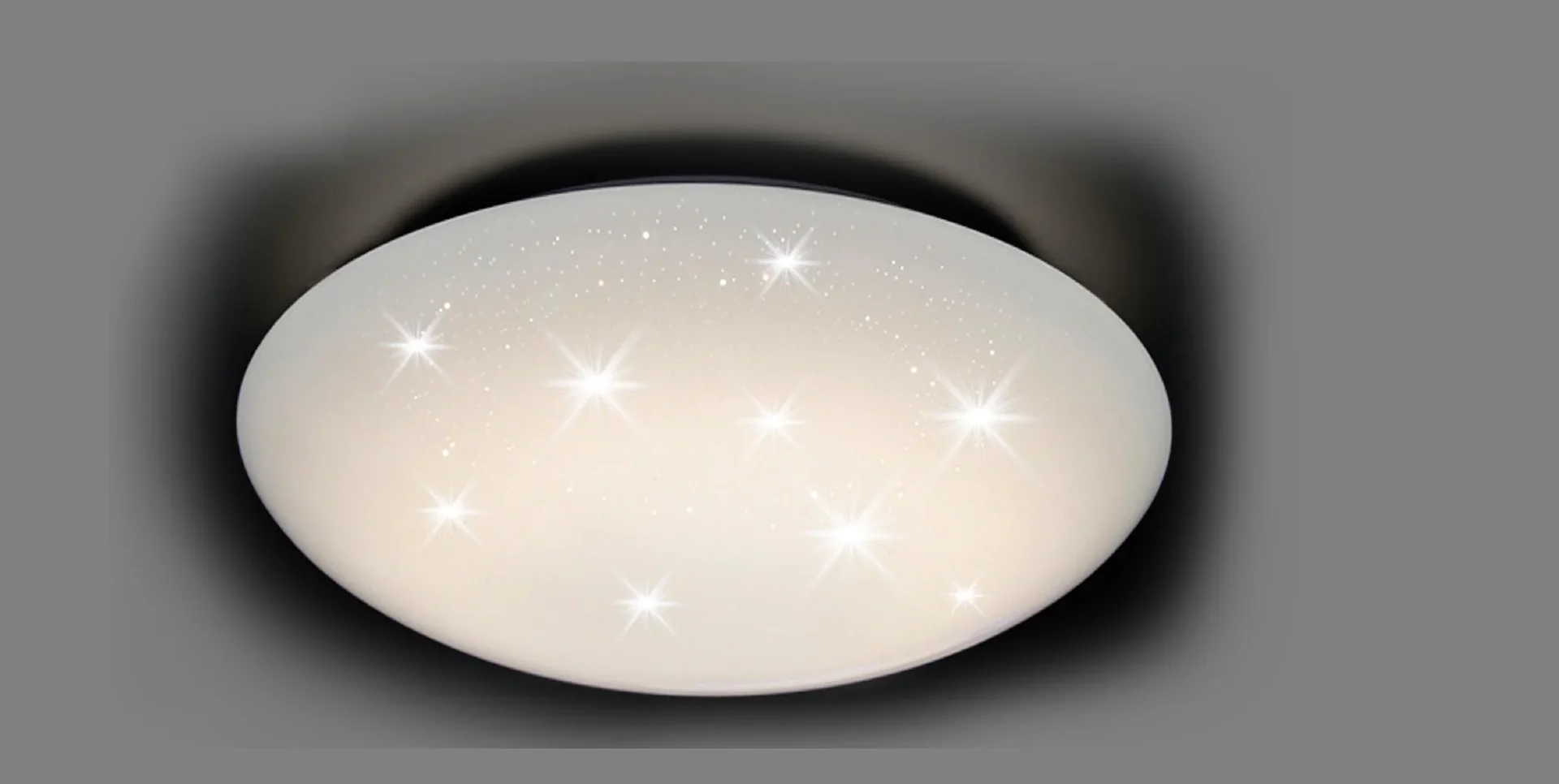 LED Wand- und Deckenleuchte mit Sternenhimmel, Größe L, 24 W, Lichtfarbe einstellbar - 4