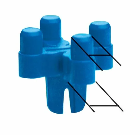 Fugenkreuz M für Fugen 4 + 5 mm, 100 Stück - 7