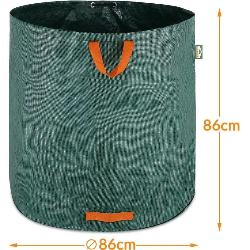 Gartensack, Satz mit 2 grünen Säcken - 500 Liter - 2