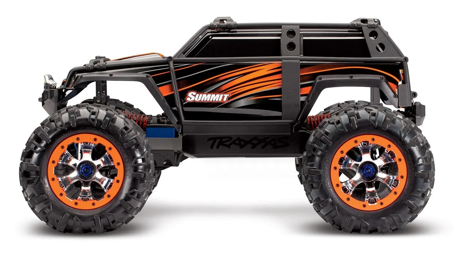 Summit RTR Allrad Crawler OrangeX EVX2 2.4GHz (Link-fähig) &TSM Truck ohne Akkus (A-SP) - 7