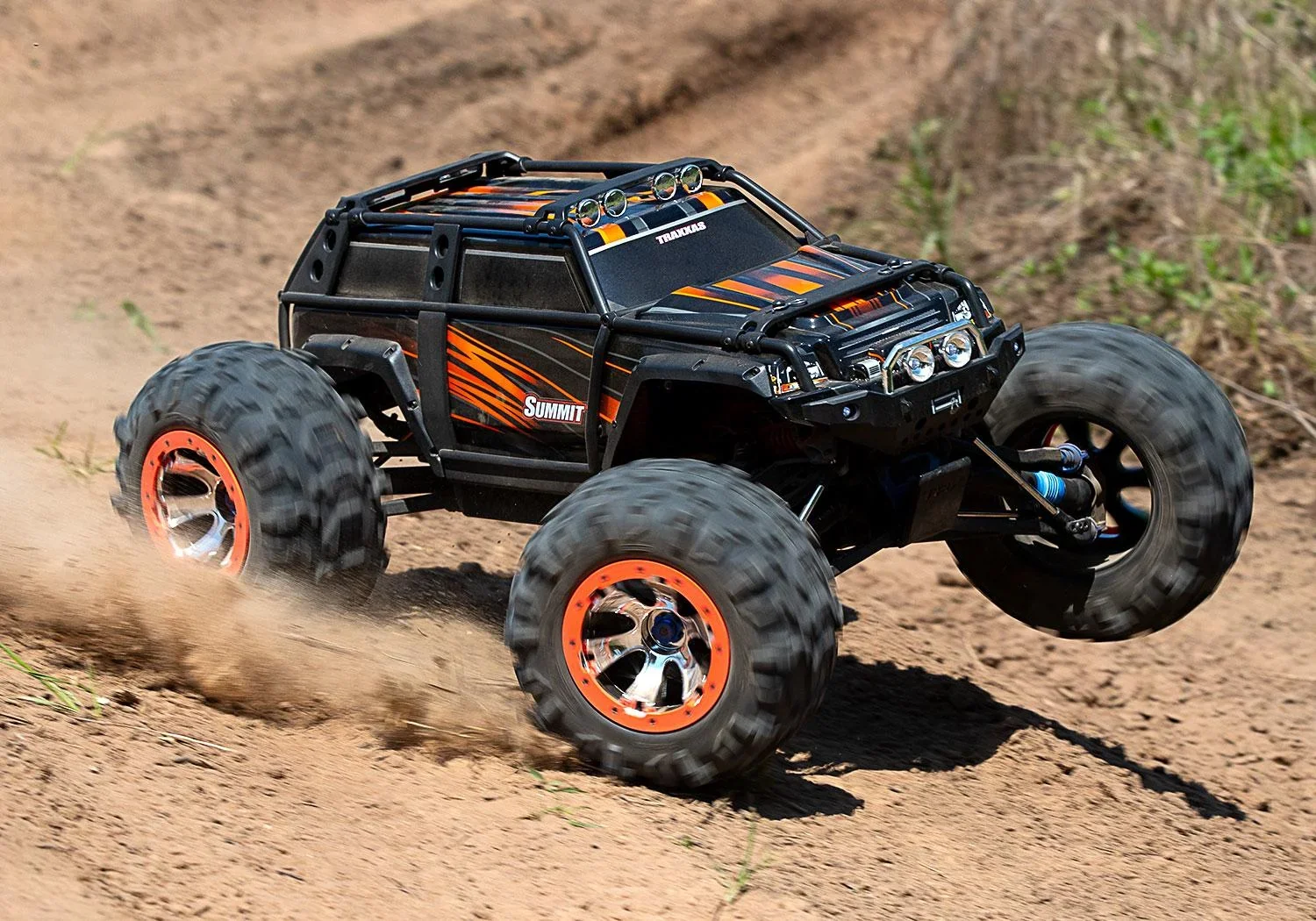 Summit RTR Allrad Crawler OrangeX EVX2 2.4GHz (Link-fähig) &TSM Truck ohne Akkus (A-SP) - 10