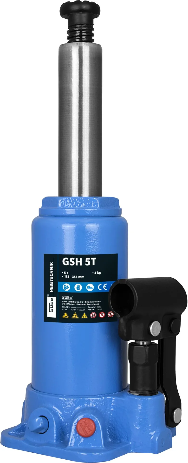 Stempelwagenheber GSH, 5 t, hydraulisch - 0