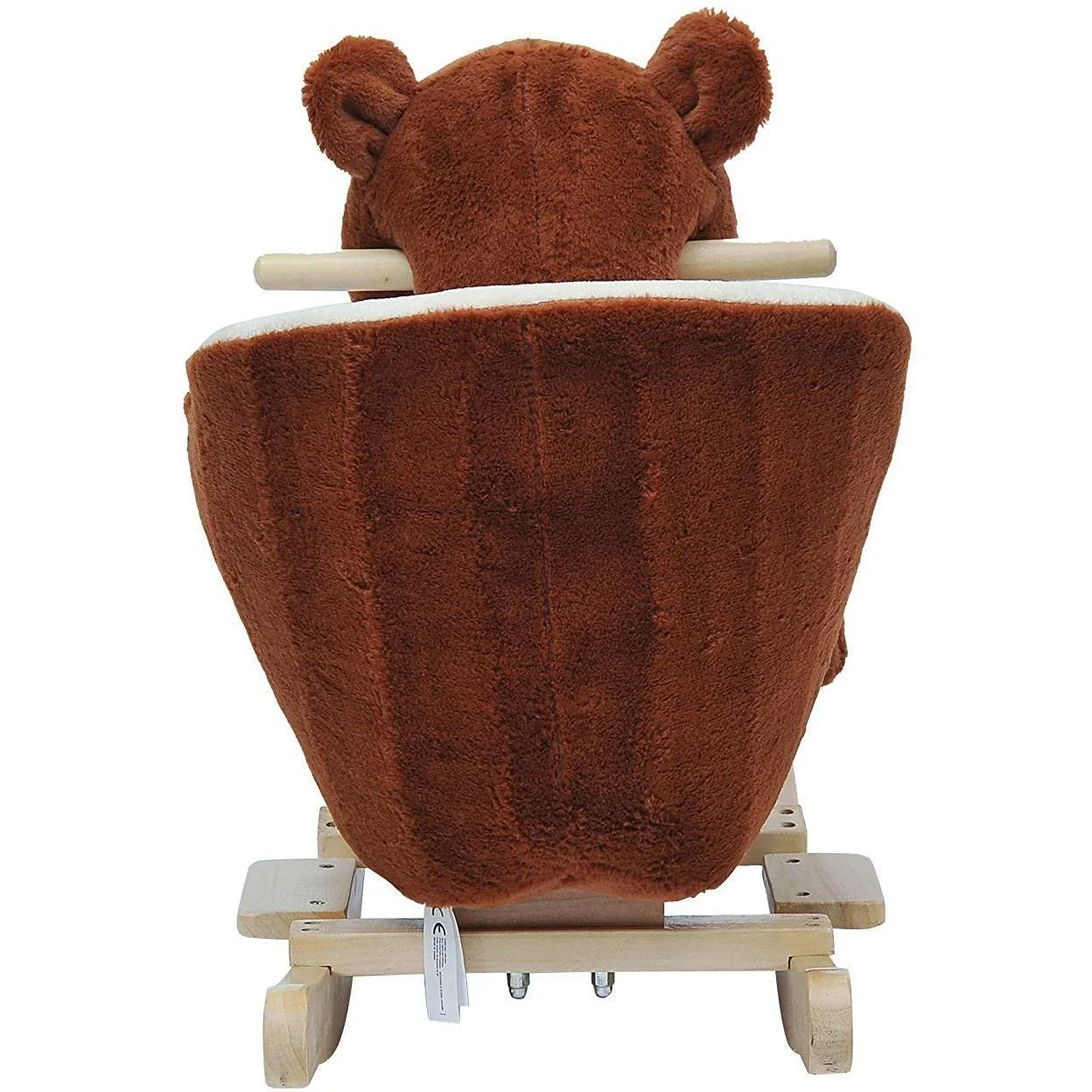 Schaukelbär Schaukelwippe: Bär mit Musik und Kuschelfell - 0