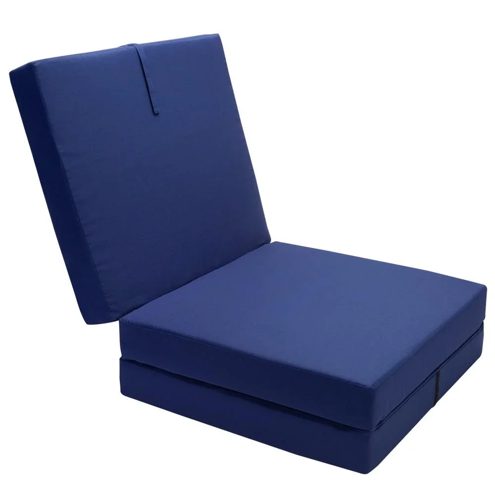 Matratze blau 190x70x10cm faltbar - 6