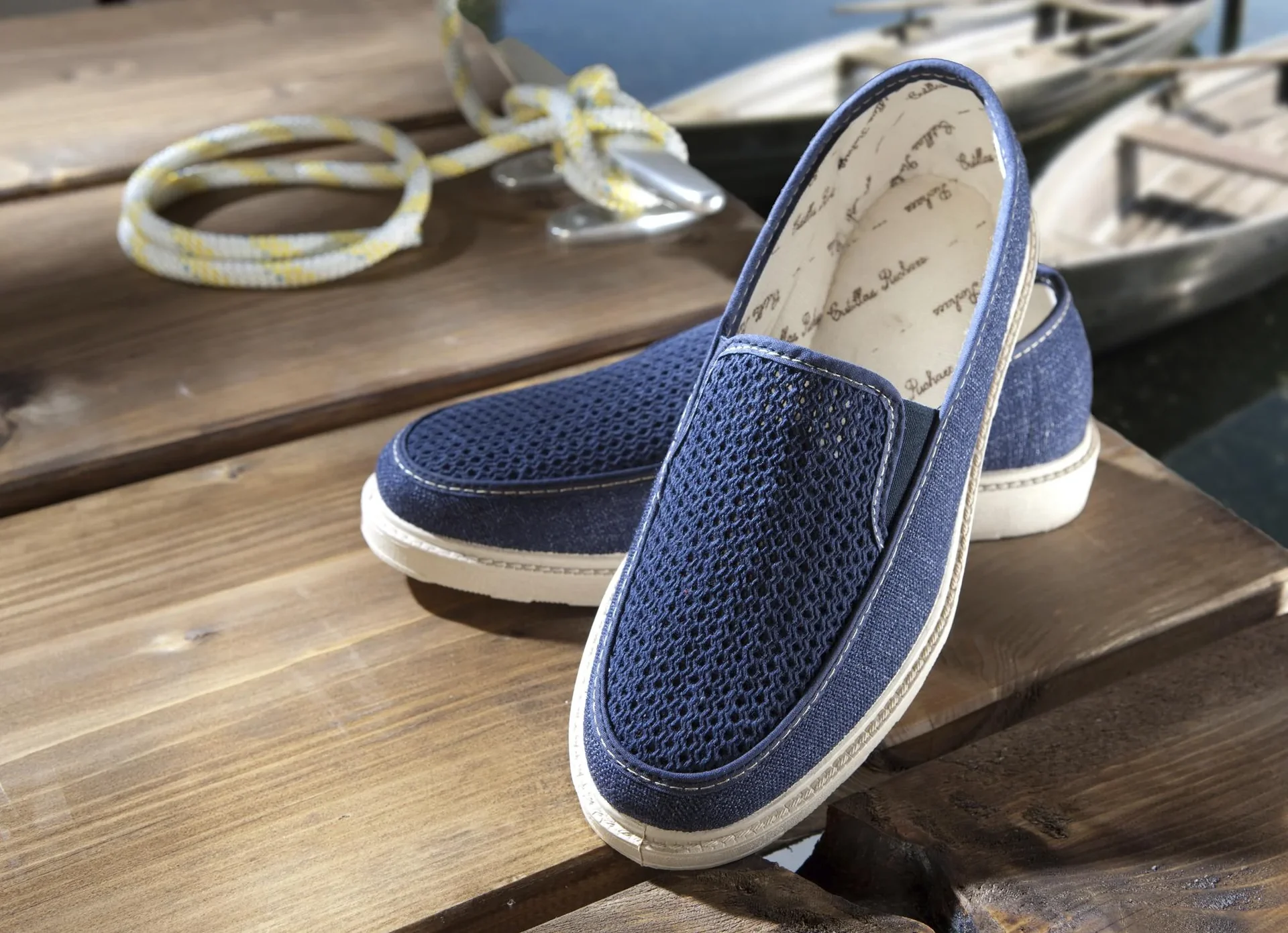 Klimaslipper, Farbe marine, Gr. 39 - 1