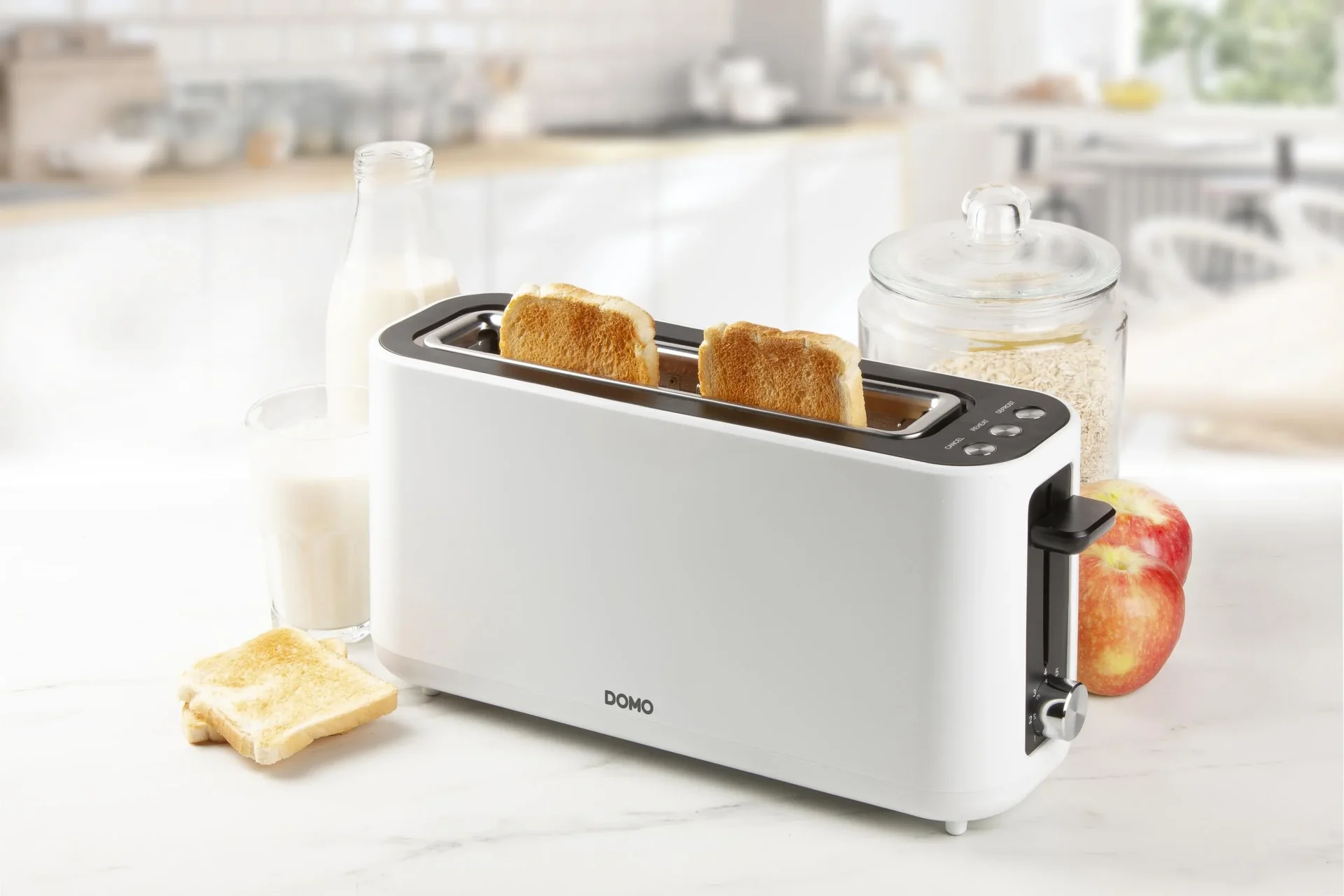 Toaster "DO962T", Cool-Touch-Gehäuse, Weiß, 980 Watt - 7