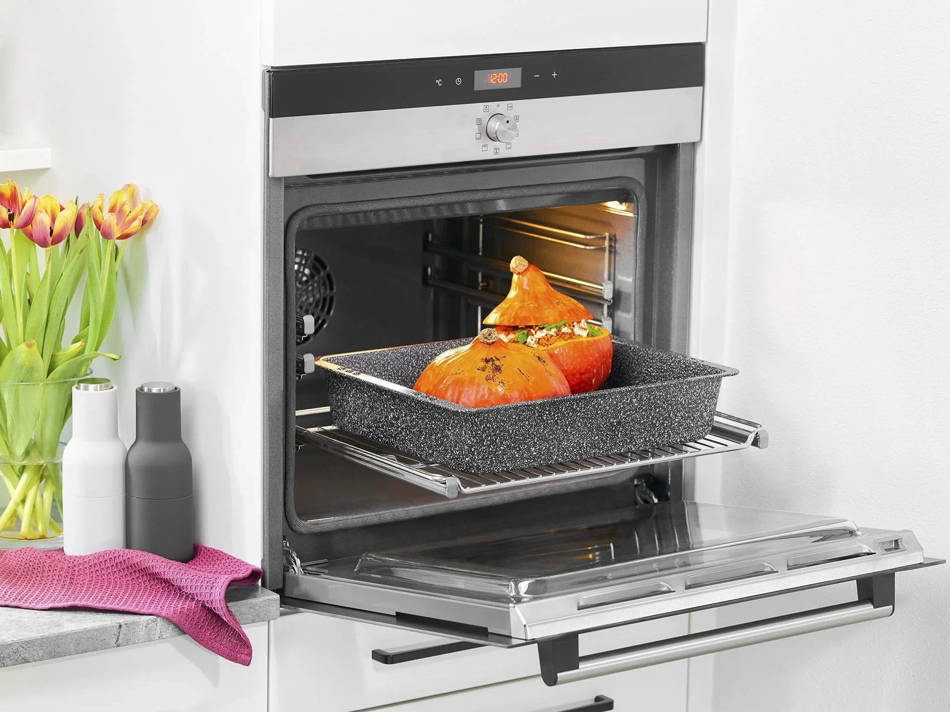 XXL Bräter "Granito" inklusive Rezeptbuch - 0