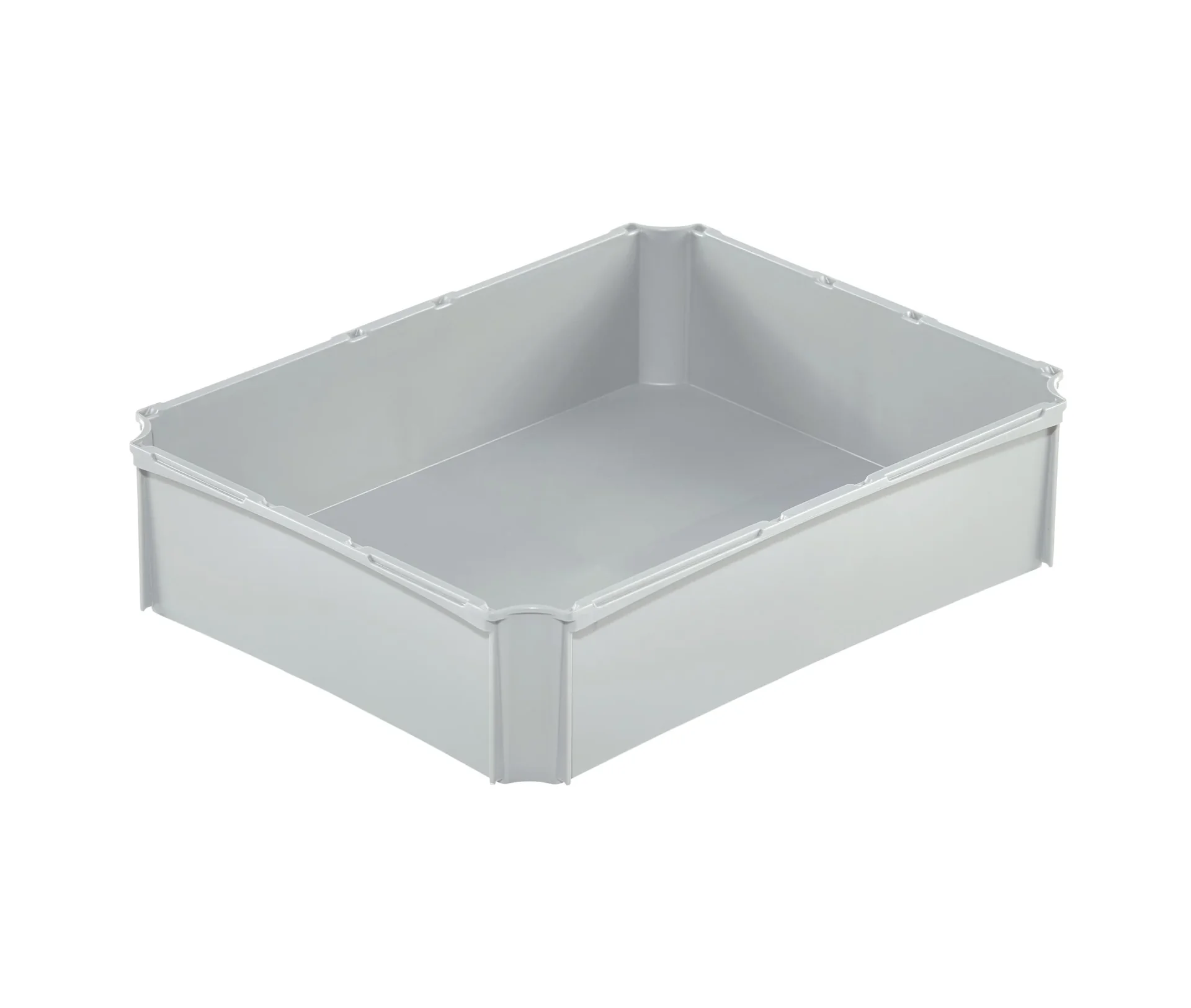 Eurobox Einsatzkasten grau 1/2 quer - 1