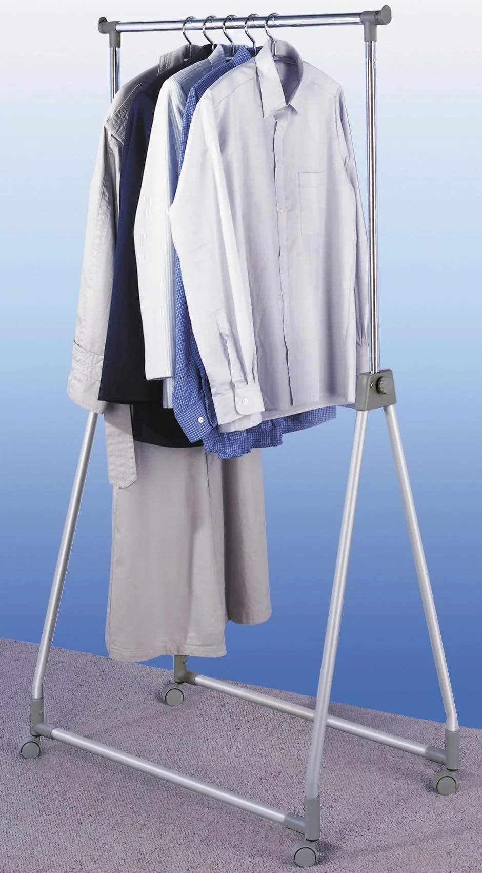 Kleiderständer - Klappbar, höhenverstellbar, bis 40 kg Traglast - 1