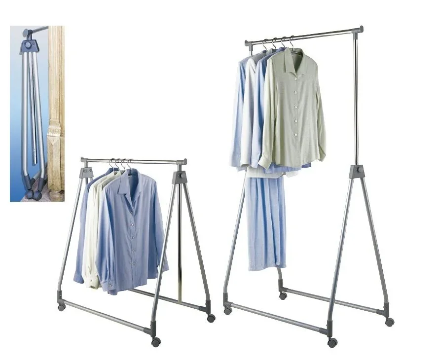 Kleiderständer - Klappbar, höhenverstellbar, bis 40 kg Traglast - 2