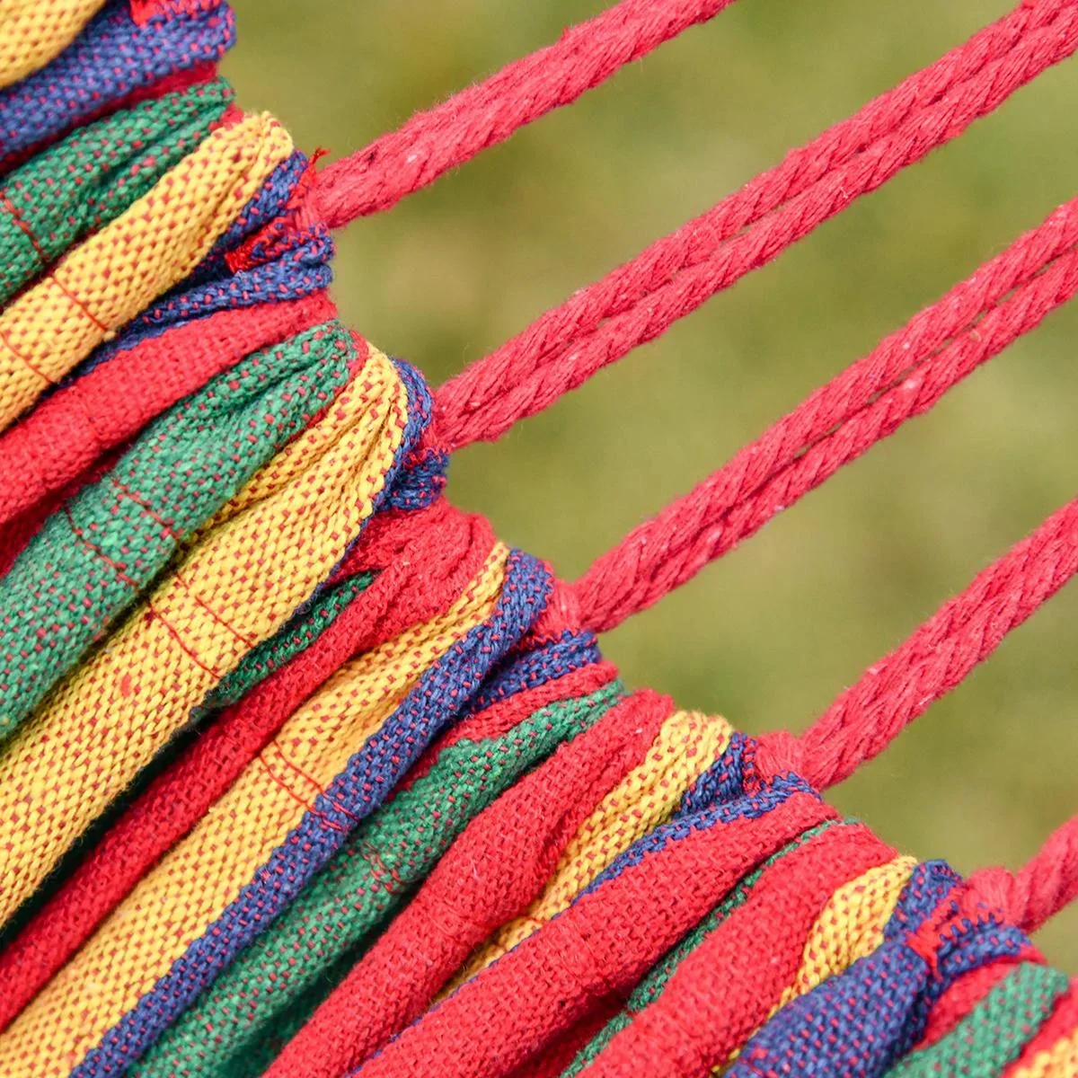 Hängematte mit Gestell bunt - 3