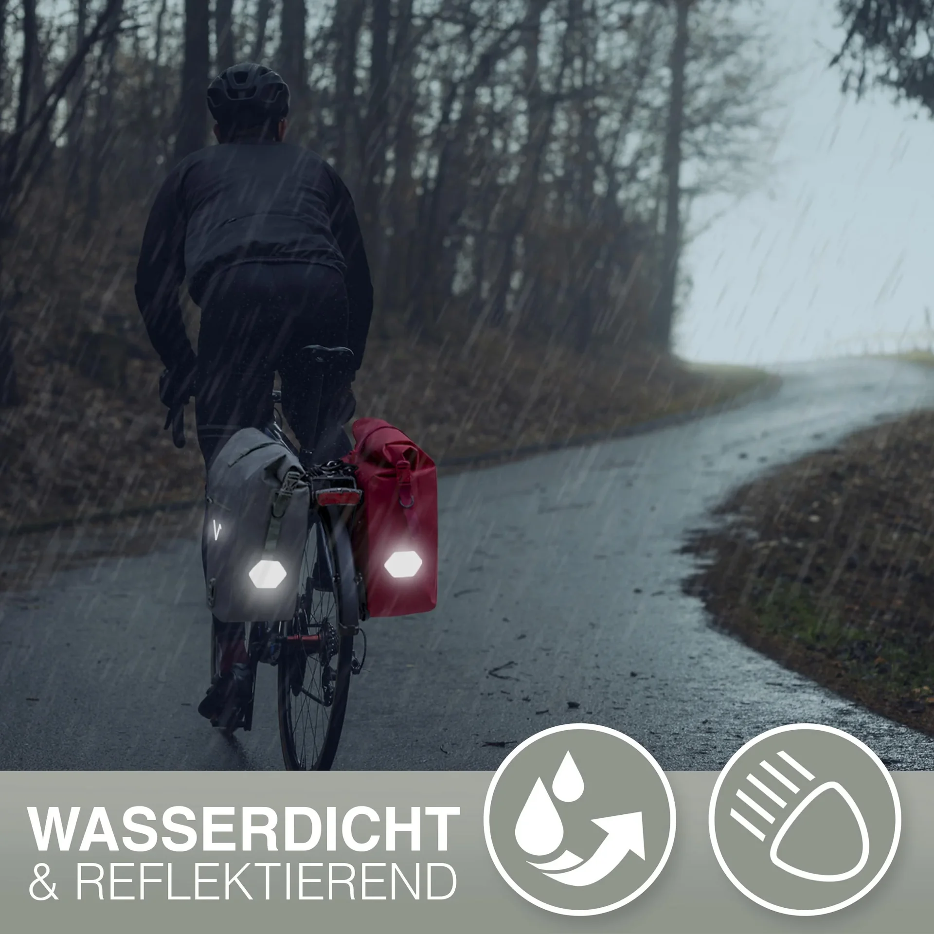 ValkOcean Gepäckträgertasche, Grün - 2