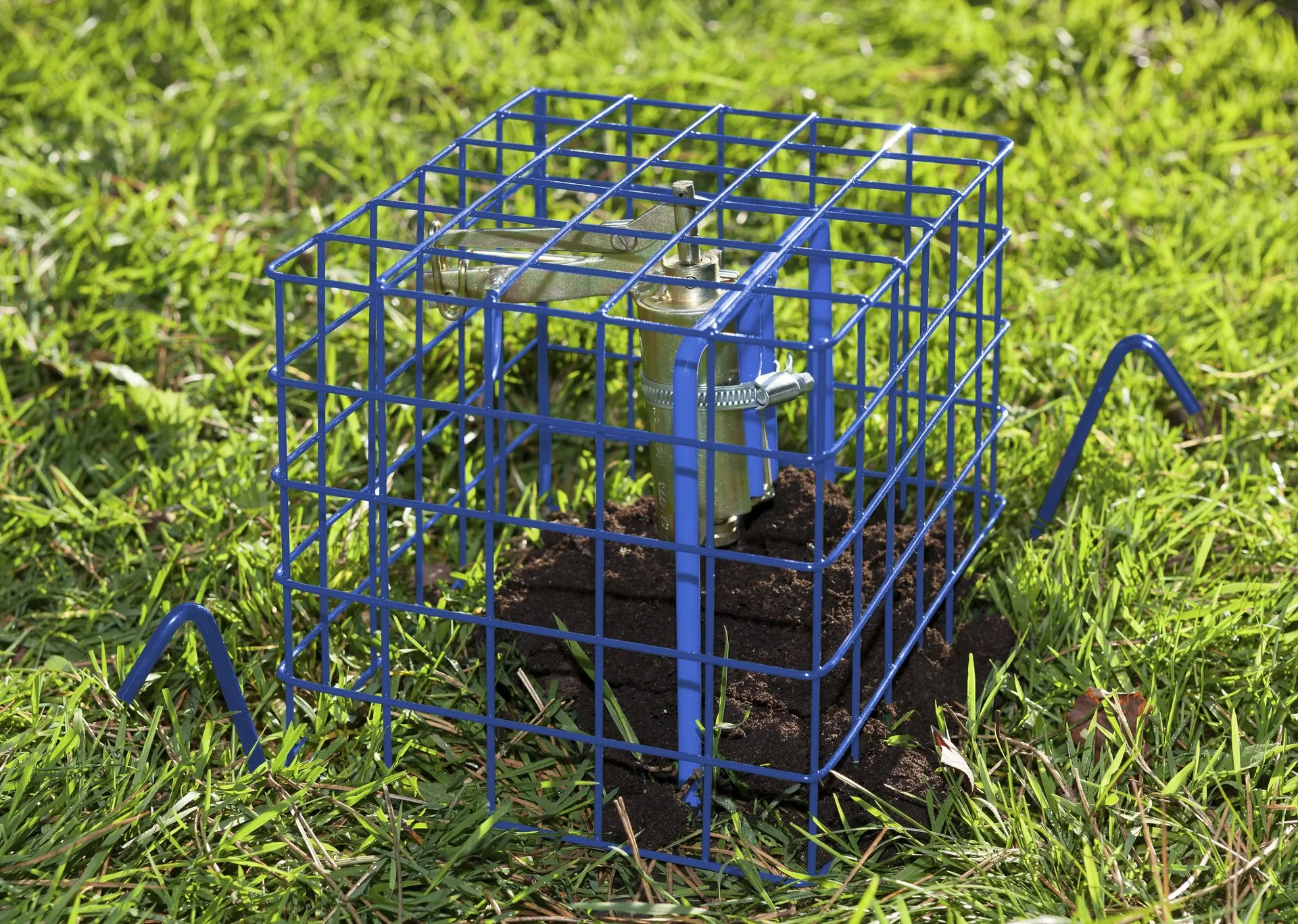 Schutzkorb für Wühlmaus Selbstschussgerät - 0