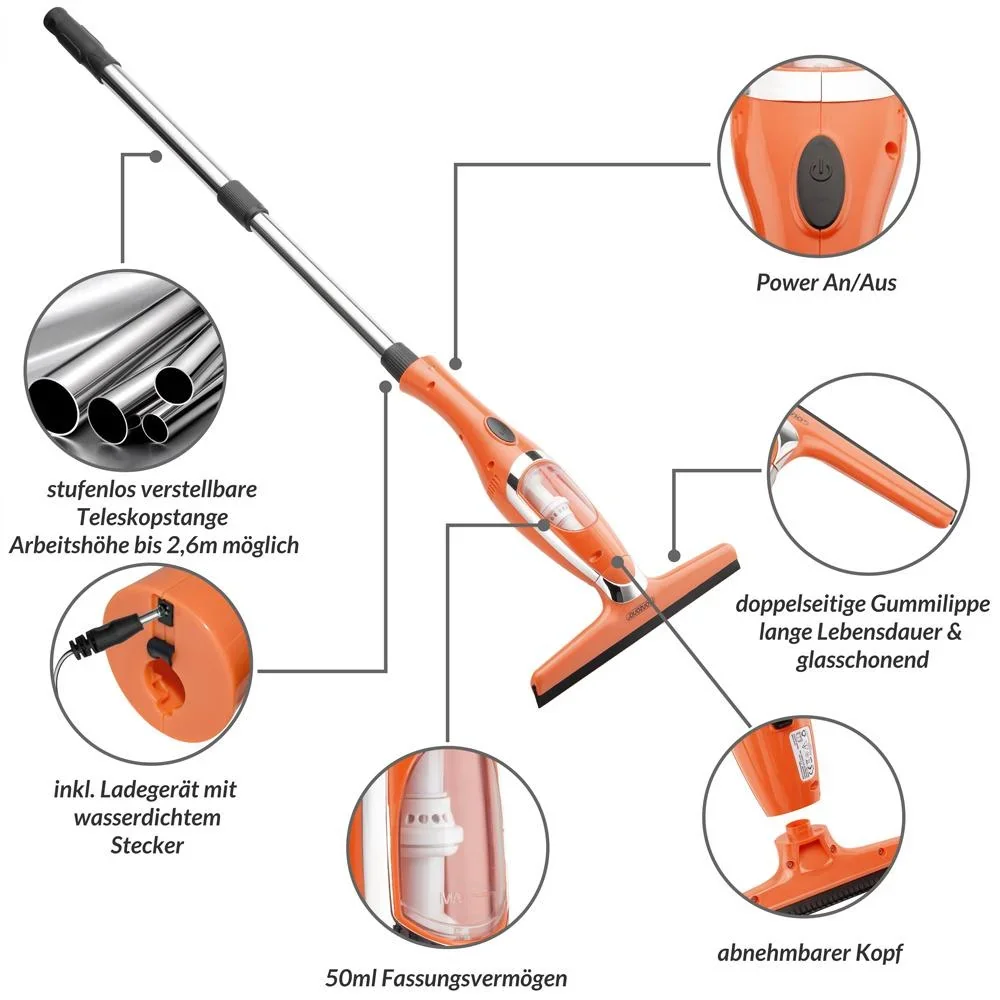 Batteriebetriebener Fensterreiniger - 2