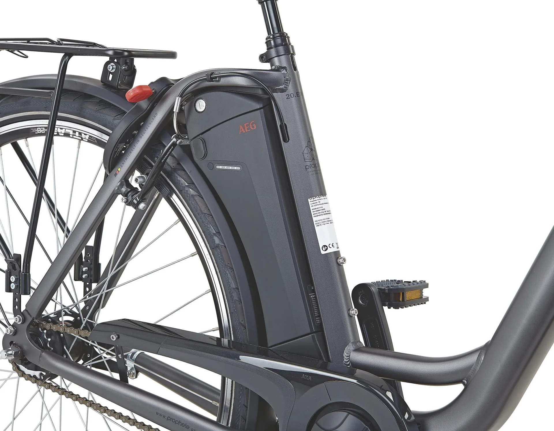 GENIESSER 22.EMC.30 City E-Bike 28" AEG EasyDrive - 3