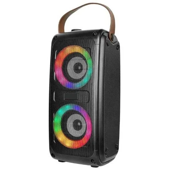 VT-6203-2 Mobiler Lautsprecher mit Bluetooth und RGB - 2x 10W - 1