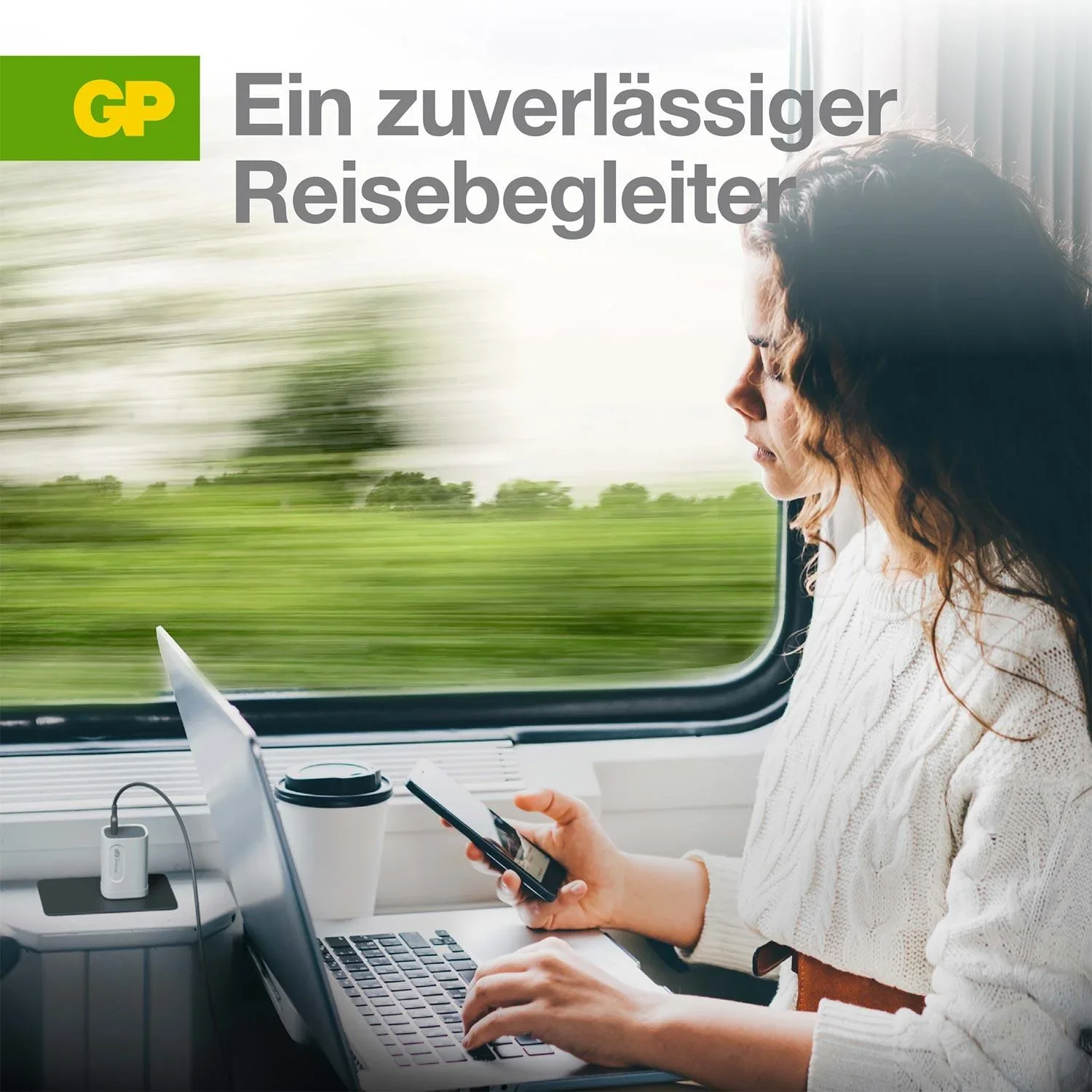 USB Schnellladeadapter mit 1 x USB-A und 2 x USB-C Anschluss inkl. Welt-Reiseadapter und USB-C Ladekabel, max. 65 Watt - 2