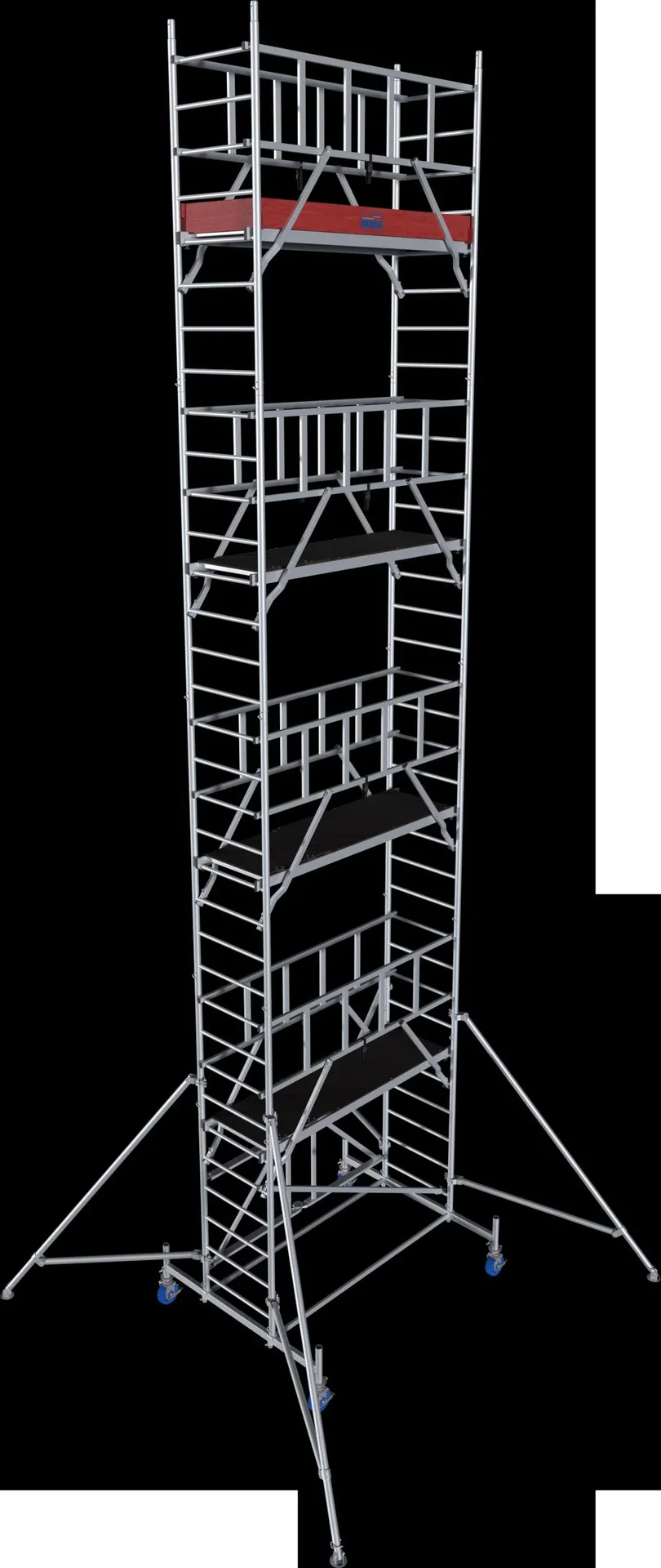 MONTO ProTec XS Alu-Faltgerüst Arbeitshöhe 9,80 m - 0