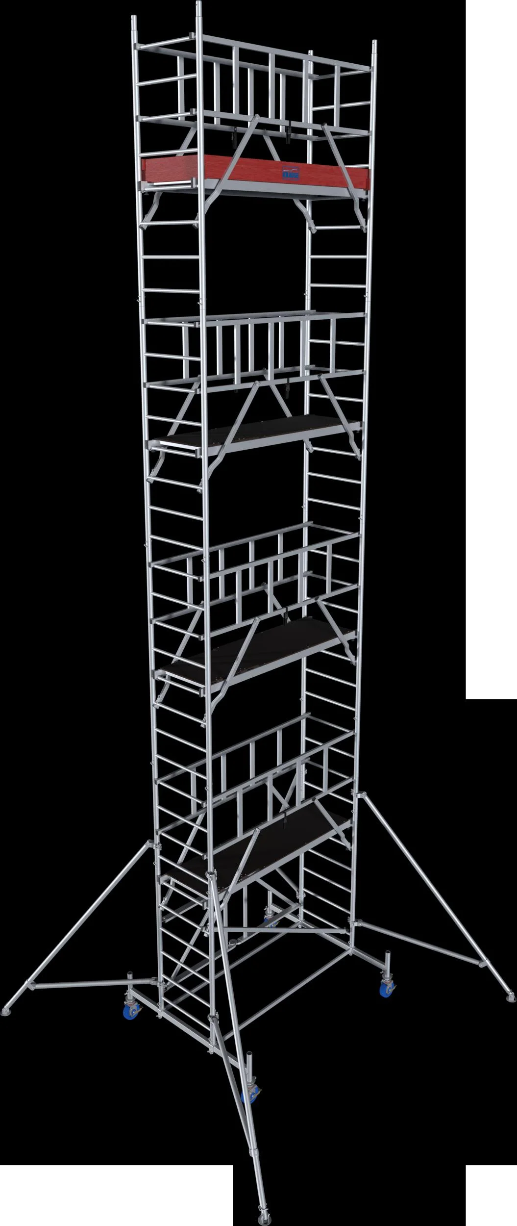 MONTO ProTec XS Alu-Faltgerüst Arbeitshöhe 9,80 m - 0